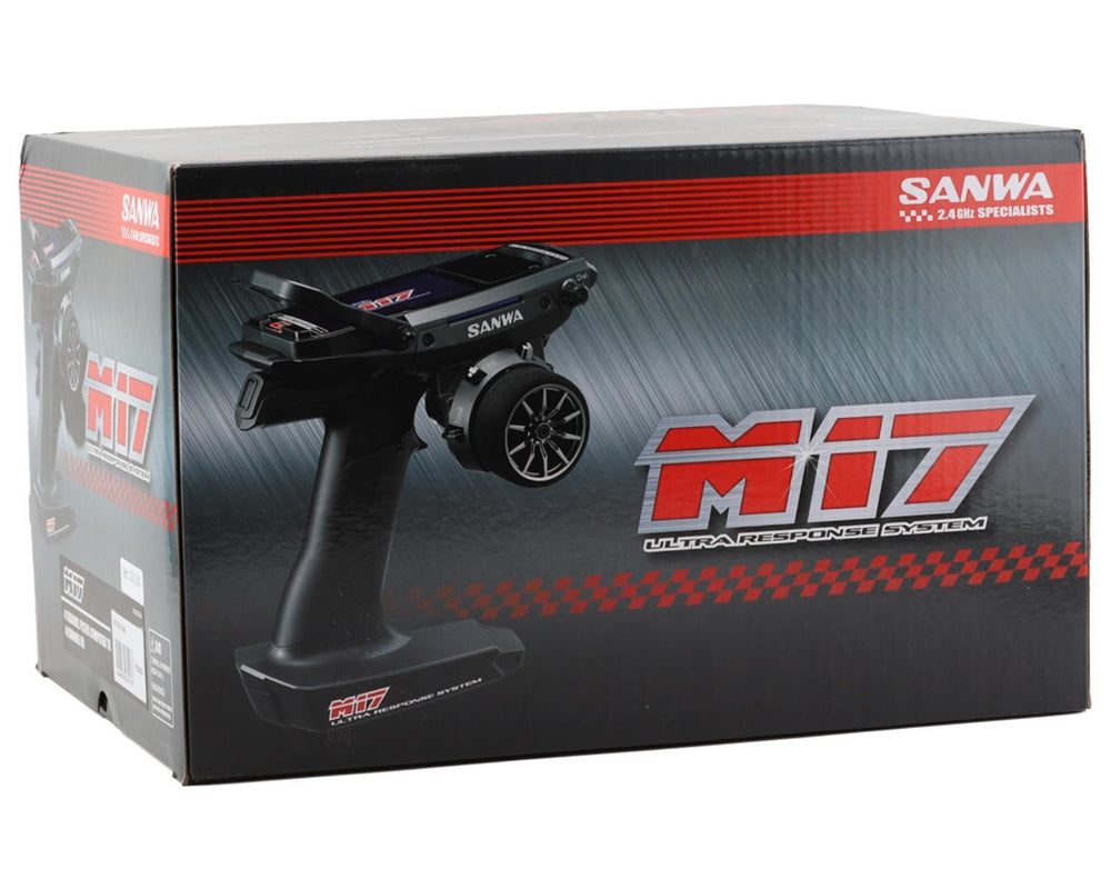 Sanwa Airtronics M17 FH5 4-Channel 2.4GHz Radio with RX-493i Receiver