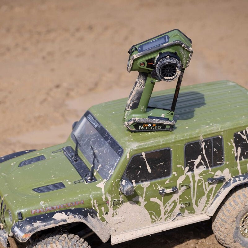 Spektrum DX6 Rugged DSMR Transmitter Only (Green)