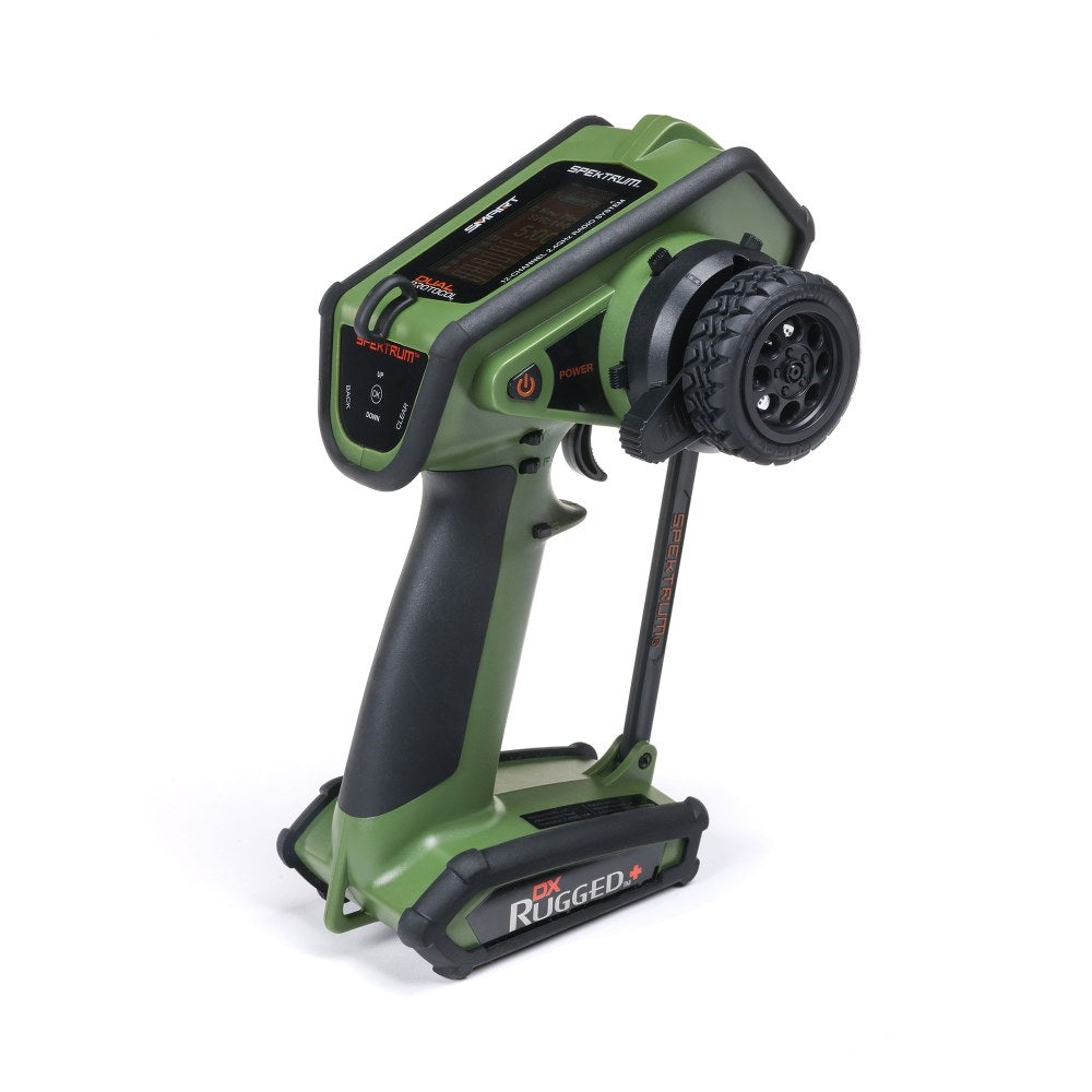Spektrum DX Rugged+ 12-Channel DSMR Transmitter (TX Only) - Green