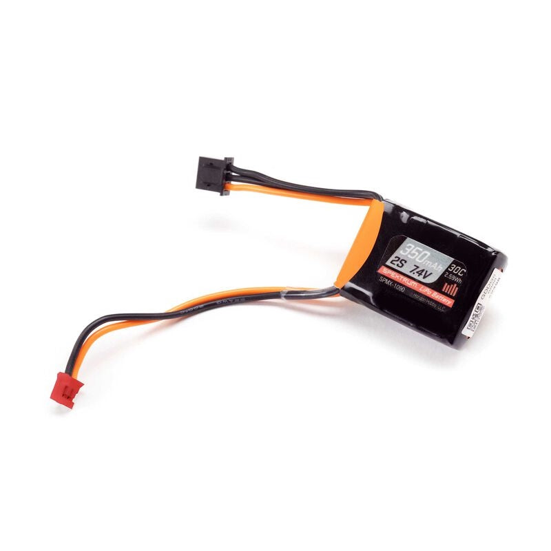 Spektrum 2S 7.4V 350mAh 30C Smart LiPo Battery - PH2.0