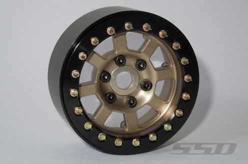 SSD RC Single 1.9" Assassin Beadlock Wheel (Bronze) (1)