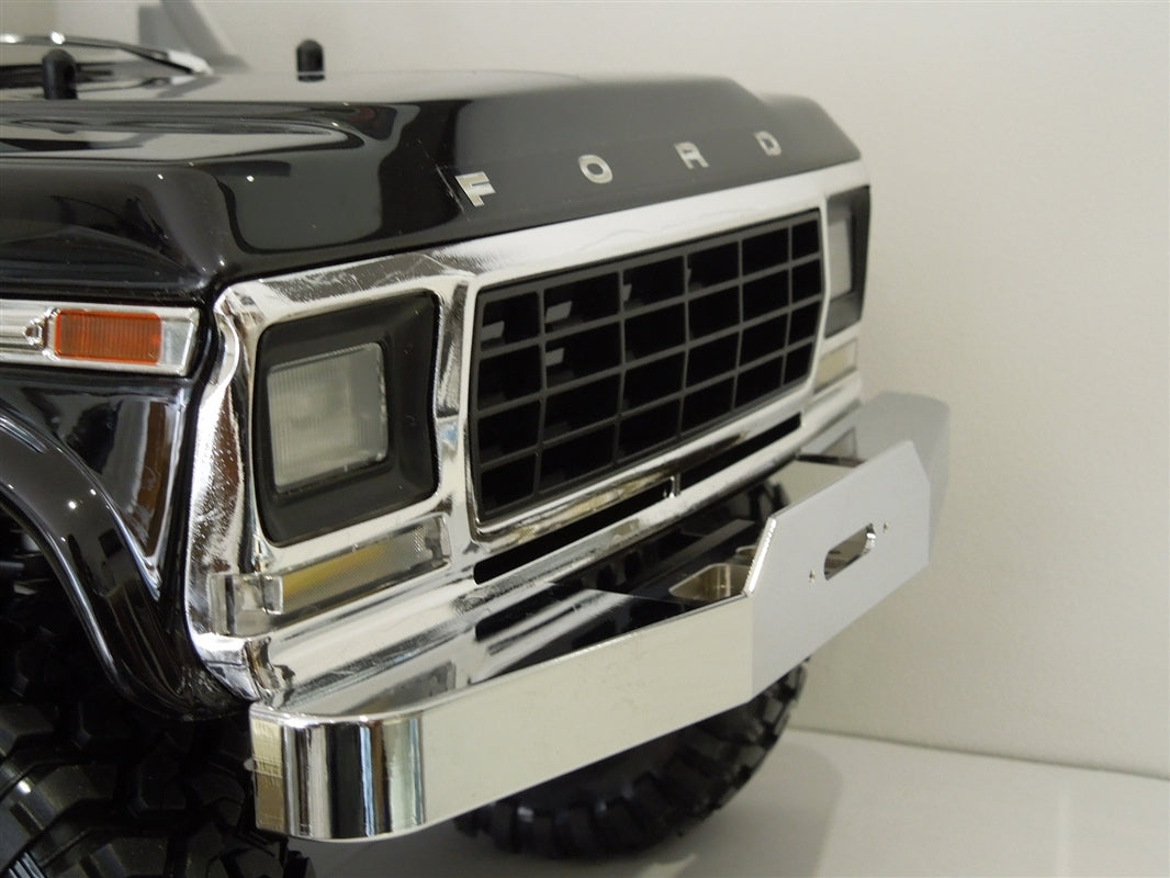 SSD RC Bronco Winch Bumper for TRX-4 (Chrome)