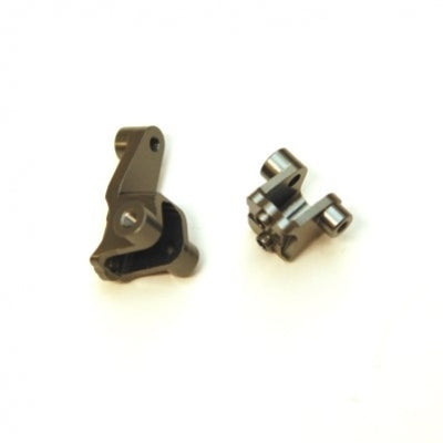 STRC Aluminum Front Lower Shock Mount (1 Pair) TRX-4 (Gun Metal)