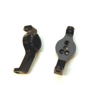 STRC Aluminum Front Axle Caster Blocks (1 Pair) TRX-4 (Black)