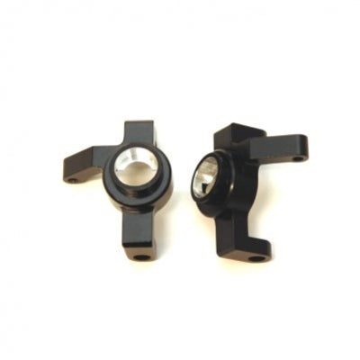 STRC Aluminum Ver.2 HD Steering Knuckle (1 Pair) for AR60 (Black)