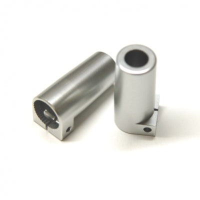STRC Aluminum Rear Lock-out for Axial SCX10 II (1 Pair) (Silver)