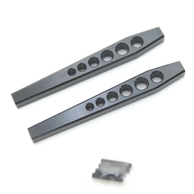 STRC Aluminum HD Lower Suspension Links for Axial Wraith (Black) (2)