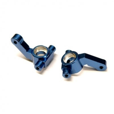 STRC Aluminum Steering Knuckles for Associated DR10 - Blue (2)