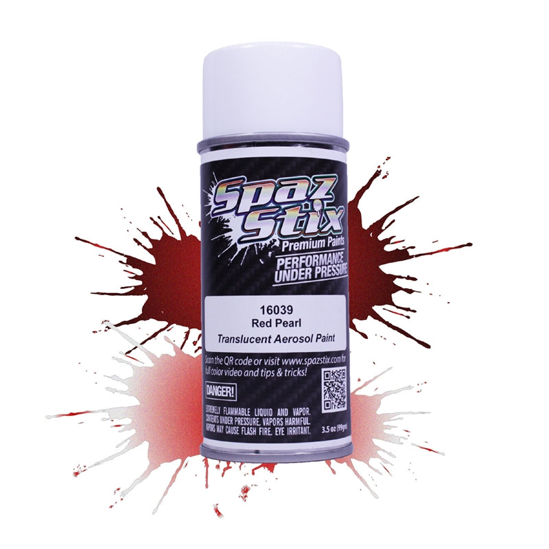 Spaz Stix Red Pearl Aerosol Paint 3.5oz