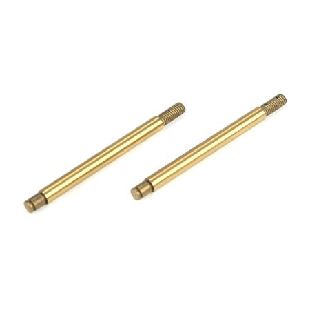 Team Losi Racing Front Shock Shaft, 3.5mm, TiNitride (2): 22