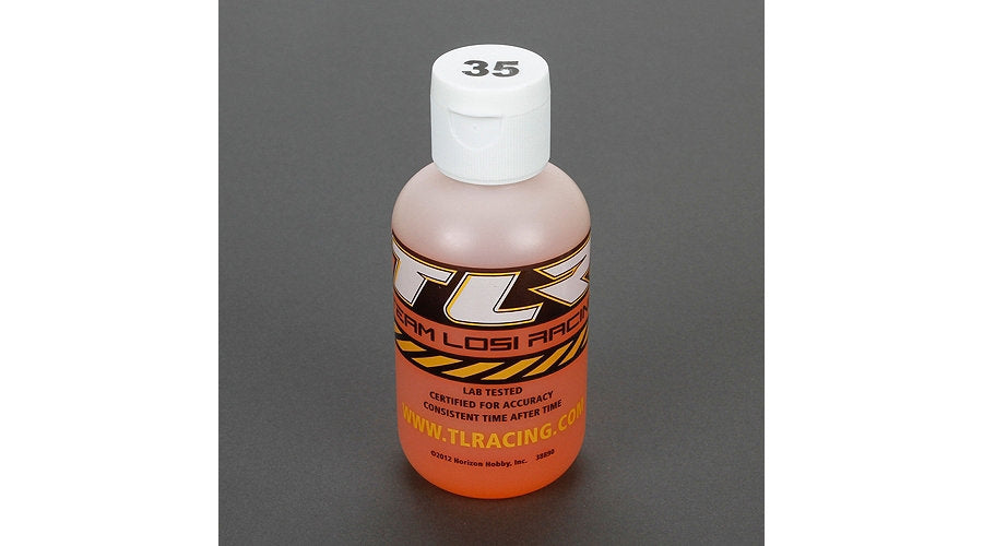 Team Losi Racing Silicone Shock Oil (35wt, 4oz)