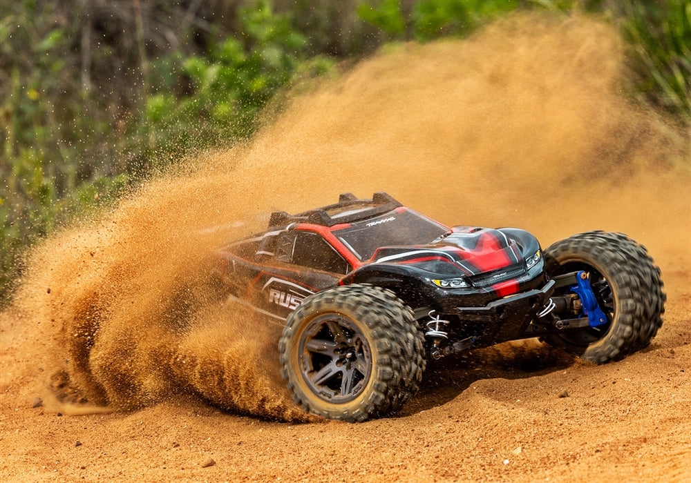Traxxas 1/10 Rustler 4X4 BL-2S Brushless 4WD Stadium Truck RTR