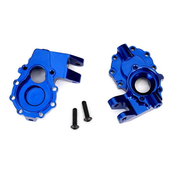 Traxxas Aluminum Portal Drive Housing Inner Front (left & right) Blue Anodized (2) TRX-4