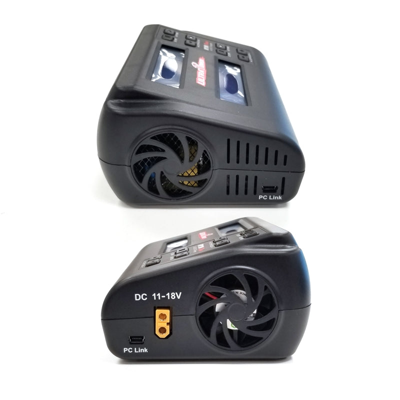 Ultra Power UP200 DUO 200W Dual Port Multi-Chemistry AC/DC Charger