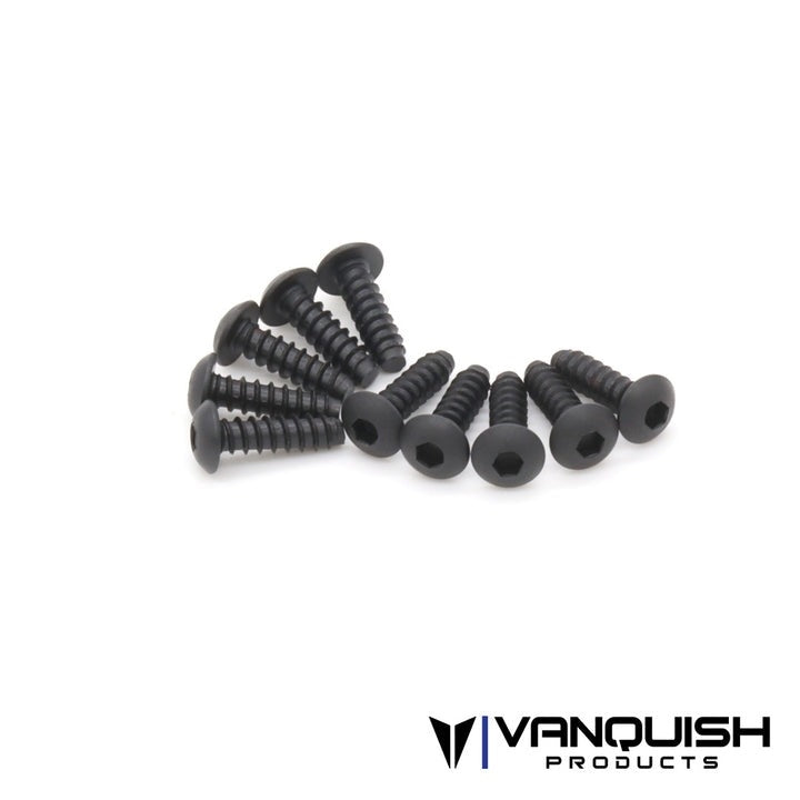 Vanquish Products M2.5 x 10 Coarse Thread Button Head Screws (10)