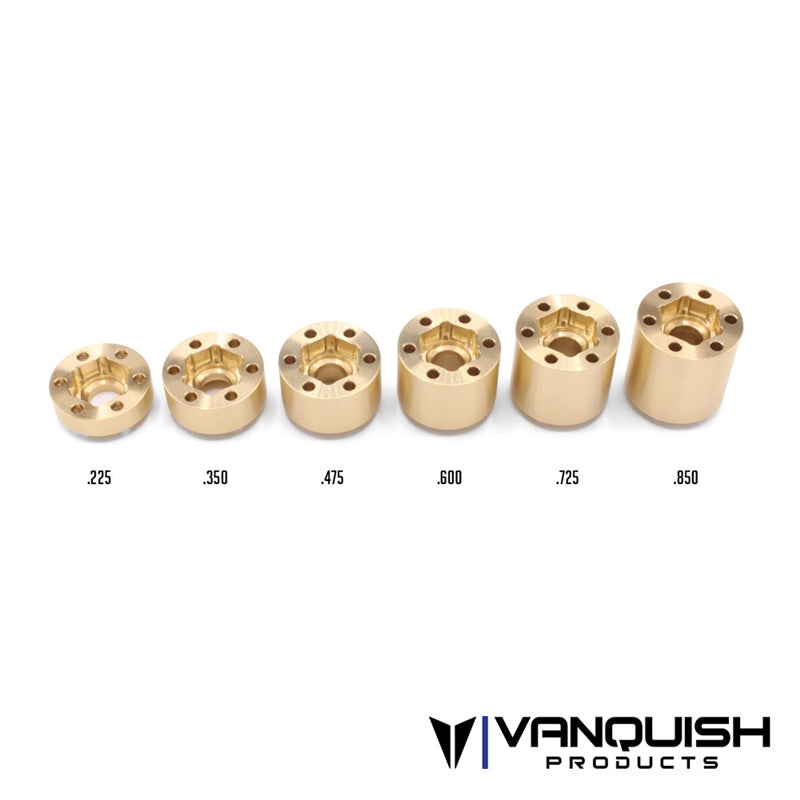 Vanquish Products SLW 475 Wheel Hub Brass (2)