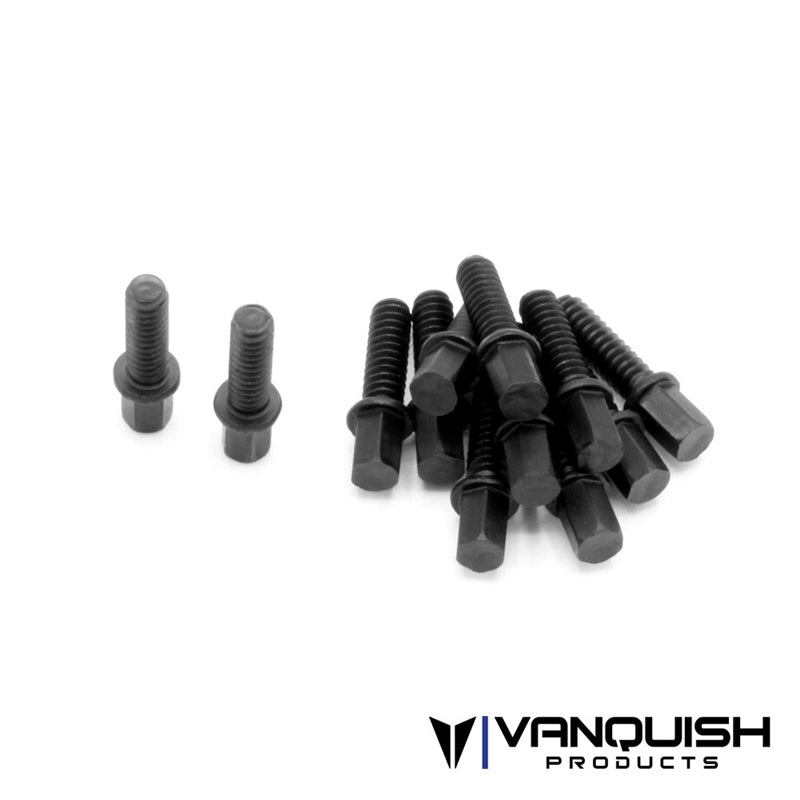 Vanquish Products 4-40 Long Scale SLW Hub Screw Kit - Black (12)