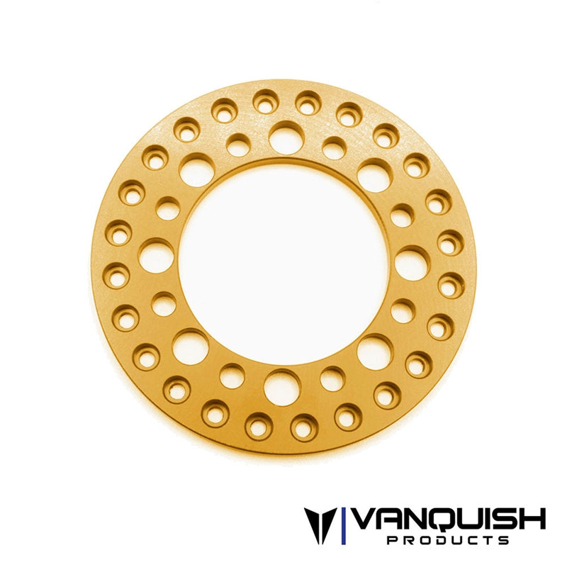 Vanquish Products 1.9" Holy Beadlock Gold Anodized (1)