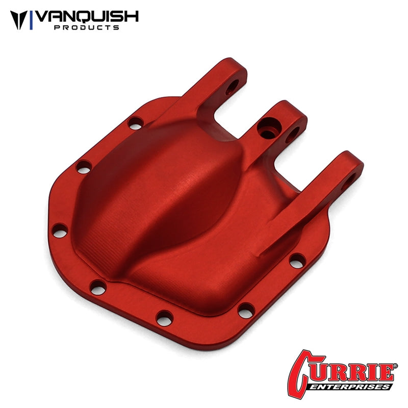 Vanquish Products Currie RockJock SCX10 II Diff Cover Red Anodized