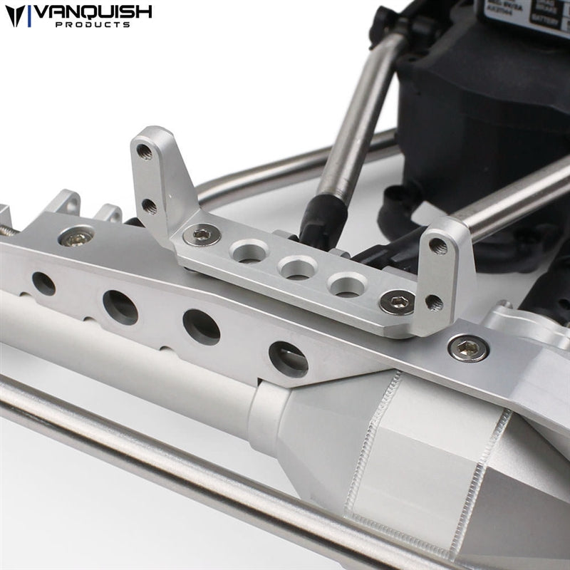 Vanquish Products AR60 Axle Servo Mount Clear Anodized