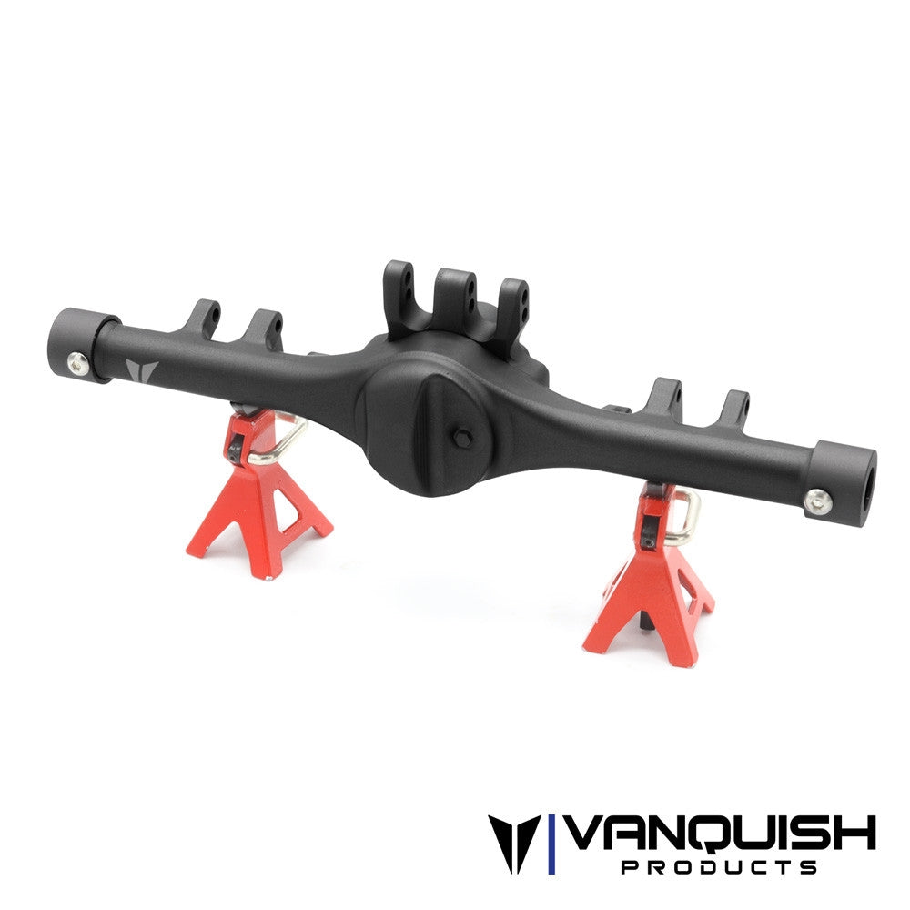 Vanquish Products F10T Aluminum Rear Axle Housing - Black Anodized