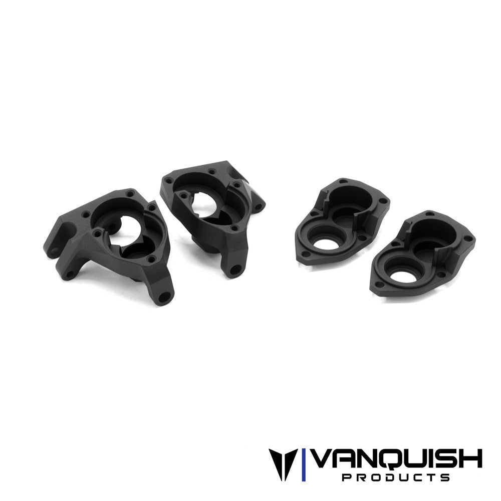 Vanquish Products F10 Portal Aluminum Front Knuckle - Black Anodized