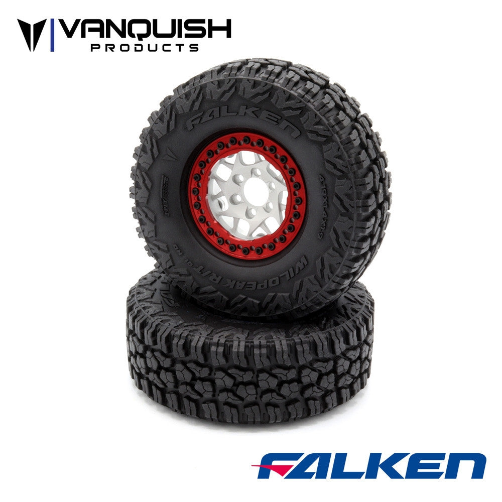 Vanquish Products Falken Wildpeak R/T 4.19 - 1.9" Tires - Red Compound (2)