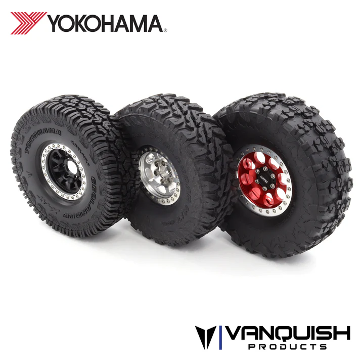 Vanquish Products Yokohama Geolandar X-AT 1.9 Tires (2) Red Compound