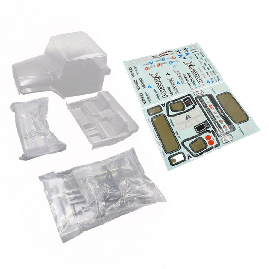 Vanquish Products Phoenix Clear Body Set with VRD1 Cage