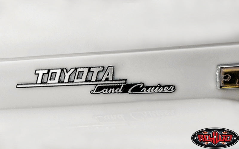 RC4WD Side Metal Emblems for RC4WD Cruiser Body (Side B)