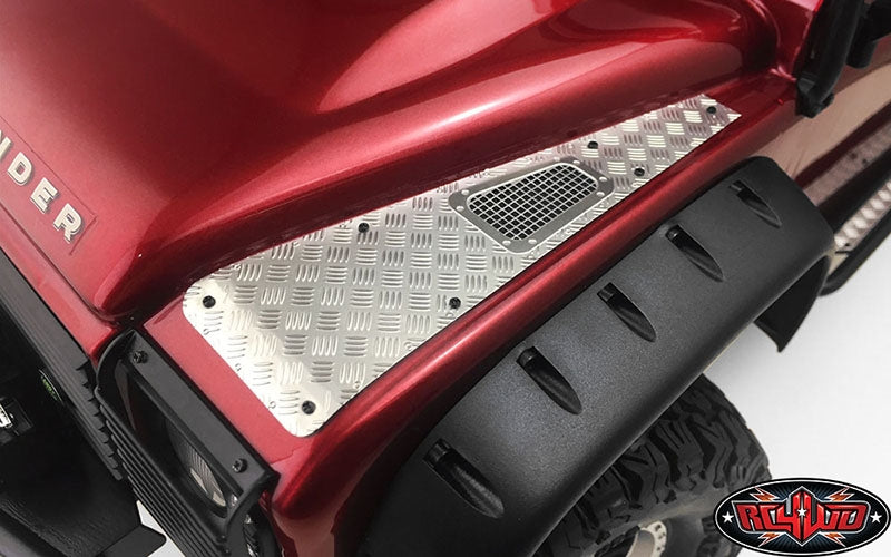 RC4WD Diamond Plate Fender Covers for Traxxas TRX-4
