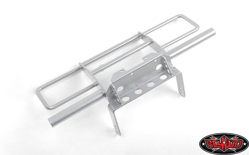 RC4WD Oxer Steel Front Winch Bumper for Vanquish VS4-10 Origin Body (Silver)