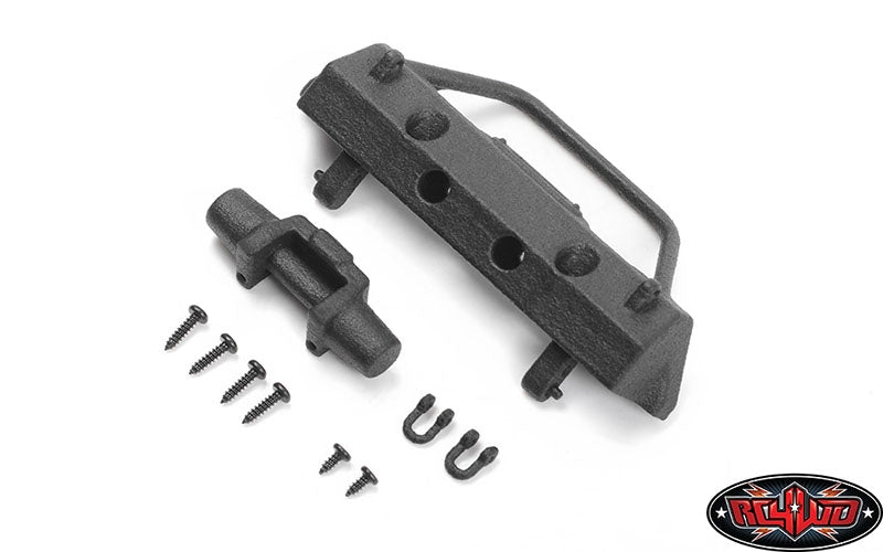 RC4WD Micro Series Front Bumper with Plastic Winch for Axial SCX24 Jeep Wrangler