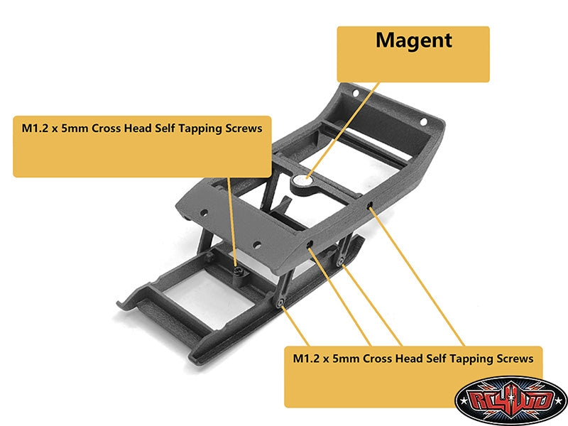 RC4WD Side Extension Ladder for Traxxas TRX-4 2021 Bronco