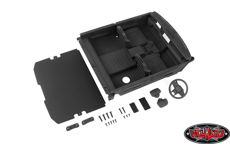 RC4WD Detailed Interior Cab with Rear Deck Cover for Traxxas TRX-4 2021 Ford Bronco