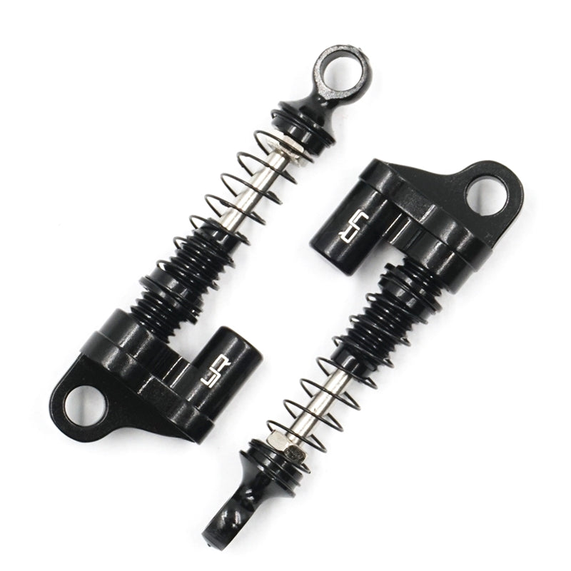 Yeah Racing Aluminum Shocks For Axial SCX24 - Black (2)