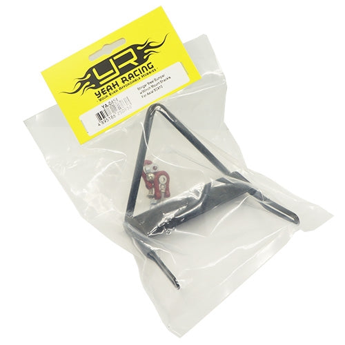 Yeah Racing Stinger Steel Bumper w/ Winch Mount and Shackles For Axial SCX10