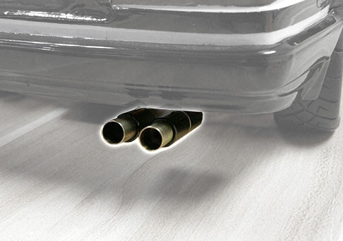 Yeah Racing 1/10 Scale Stainless Steel Dual Exhaust Pipe