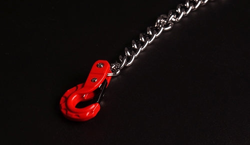 Yeah Racing Scale Spring Loaded Metal Hook Black For RC Crawler