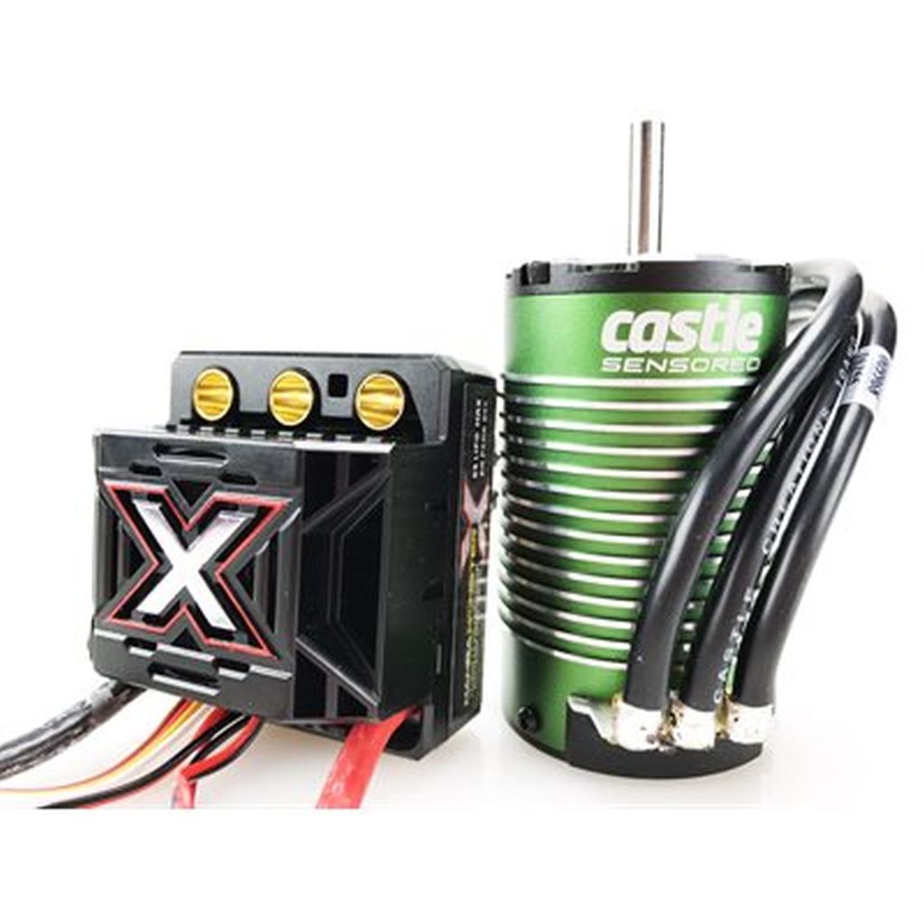 Castle Creations Mamba Monster X 25.2V ESC (8A BEC) with 1515-2200kV V2 Sensored Motor