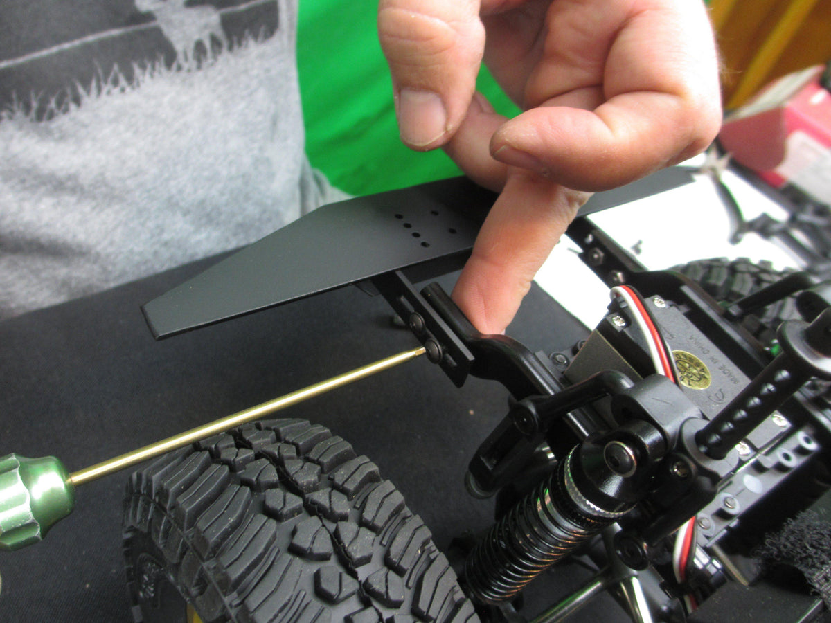ScalerFab Enduro Trailwalker Full-Size Winch Front Bumper with Stinger