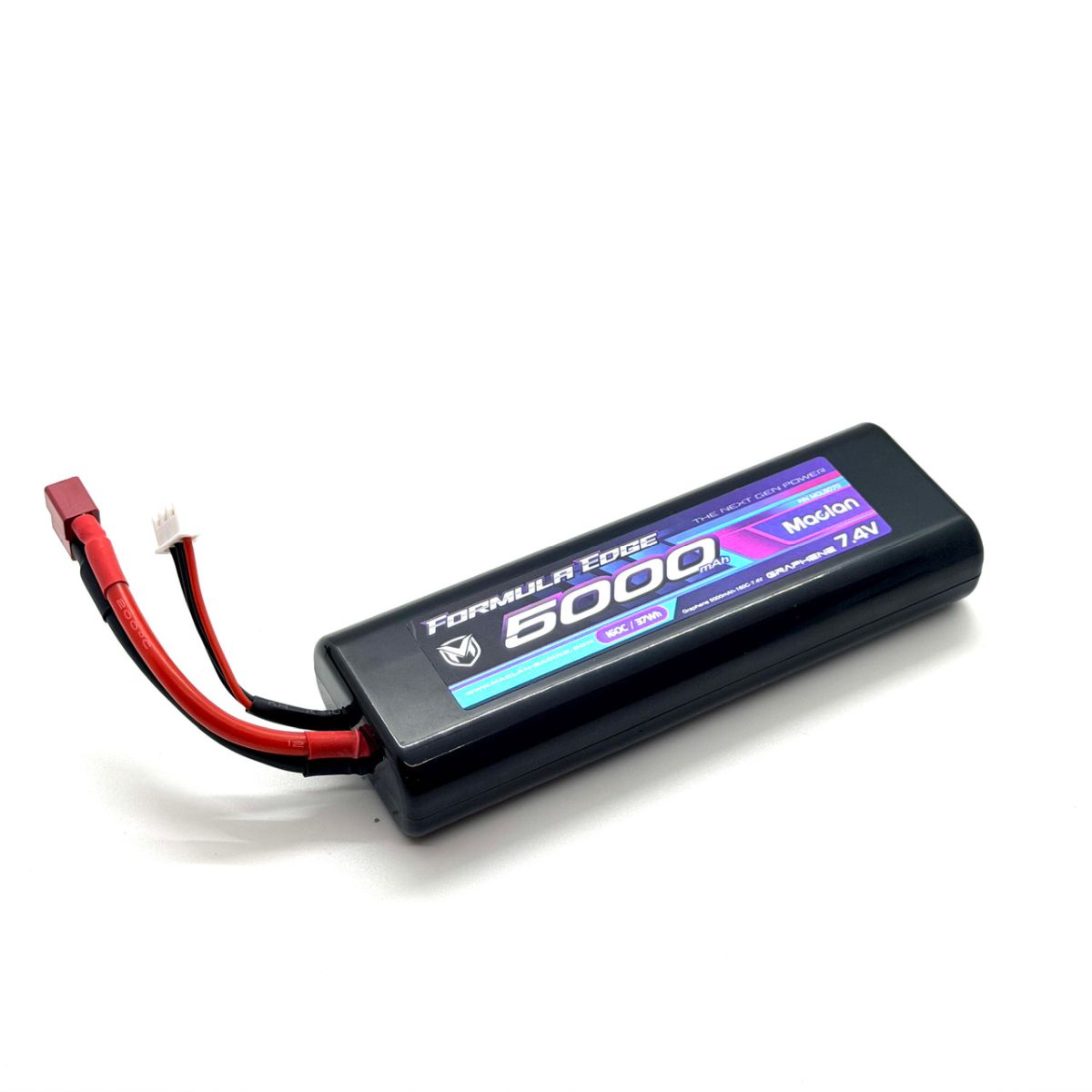 Maclan Formula Edge 7.4V 5000mAh TCS Stick LiPo Battery with T-Style Connector