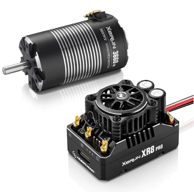 Hobbywing XeRun XR8 Pro G3 ESC with 4268SD G3 2200kV Motor Combo (4S)
