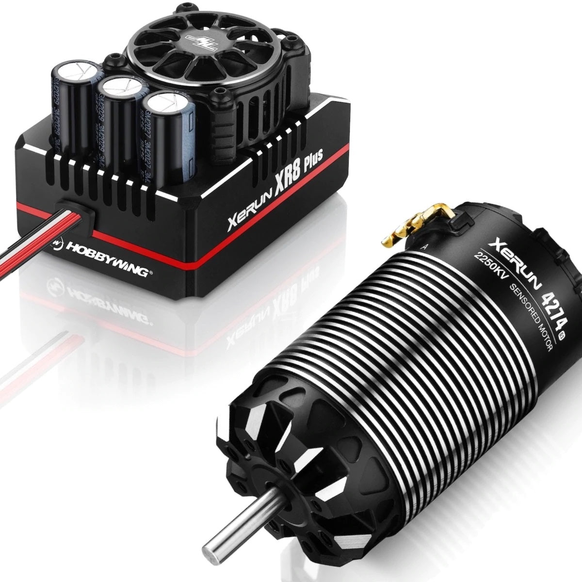 Hobbywing XeRun XR8 Plus G2S ESC with 4274 2250kV Motor Combo