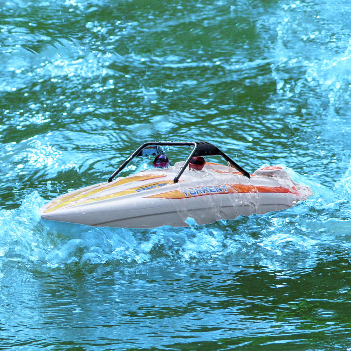 Rage RC Torrent 450BL Brushless Jet Boat RTR - Red