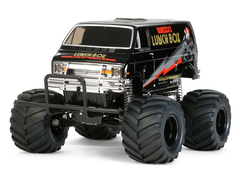 Tamiya Lunch Box Black Edition CW-01 1/12 2WD Monster Truck Kit