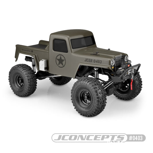JConcepts JCI Creep Clear Cab Only Body