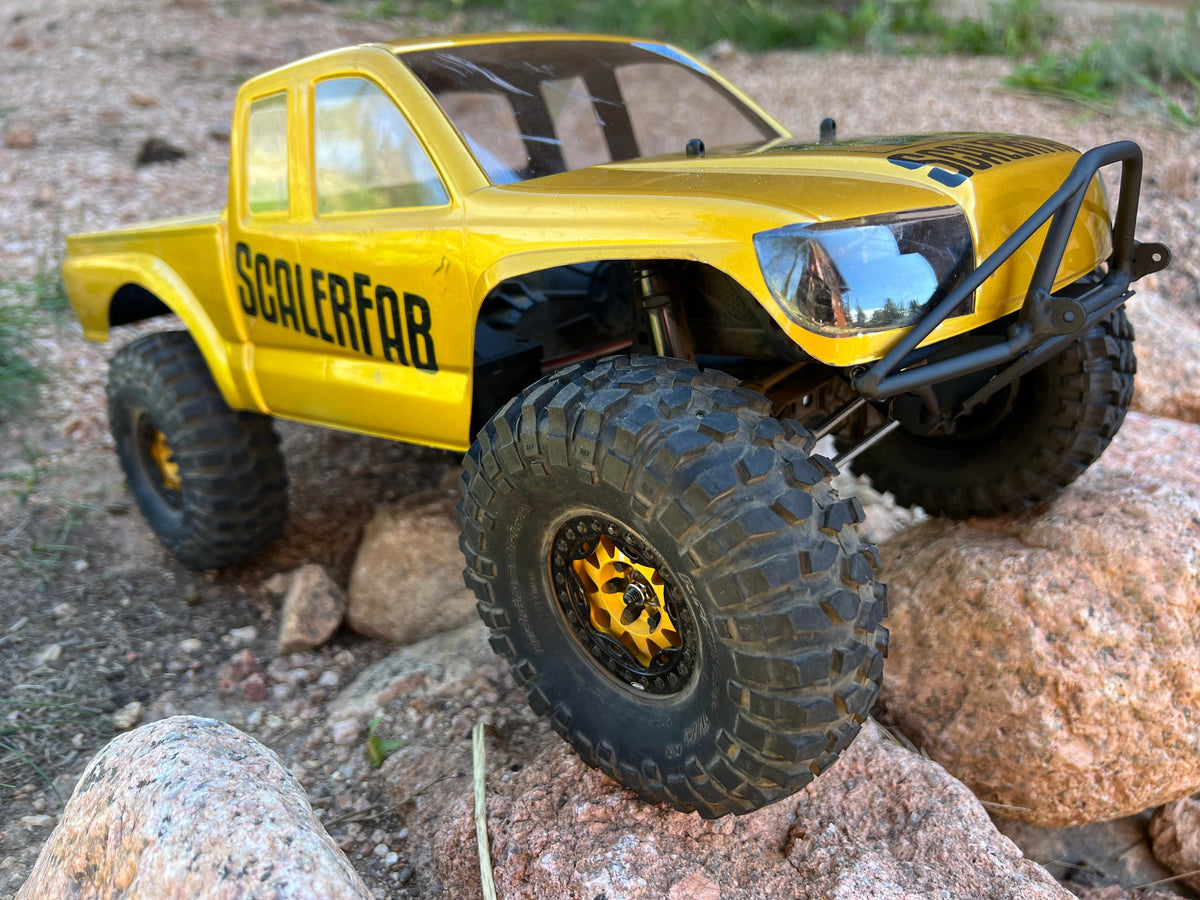 ScalerFab SCX10 III Base Camp Low-Profile Prerunner Front Bumper with Shackle Mounts