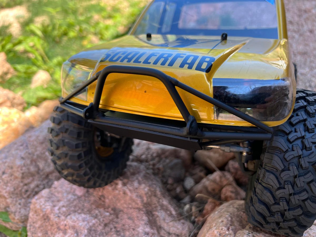 ScalerFab SCX10 III Base Camp Low-Profile Prerunner Front Bumper with Shackle Mounts