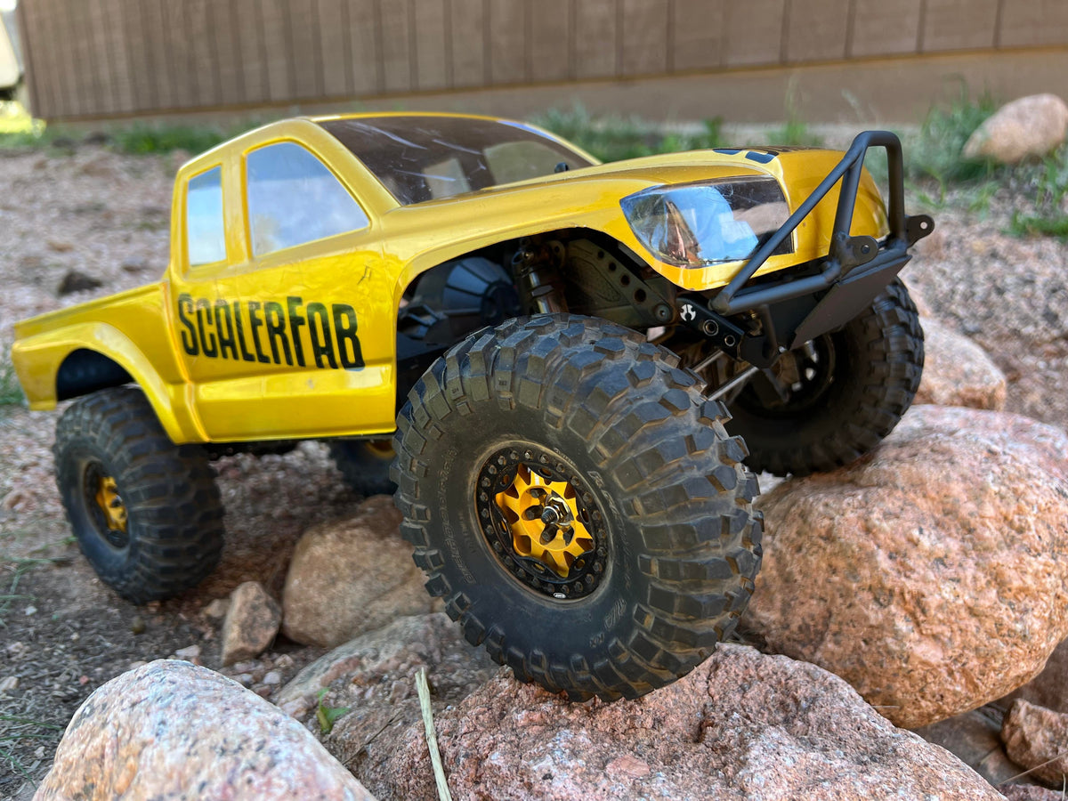 ScalerFab SCX10 III Base Camp Low-Profile Prerunner Front Bumper with Shackle Mounts